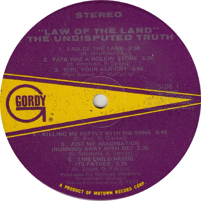 GORDY 963 - UND TRUTH - R