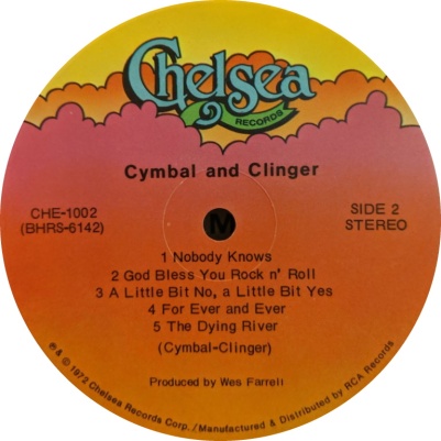 LP CLINGER AND CYMBAL 72 D